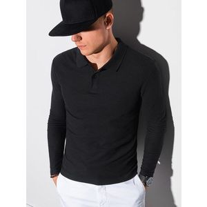 Tričko s dlhým rukávom v čiernej farbe L132 vyobraziť