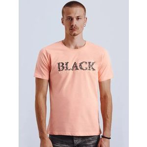Štýlové ružové tričko Black vyobraziť