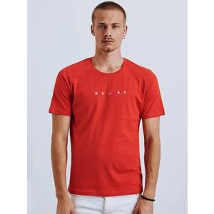 Štýlové červené tričko Relax vyobraziť