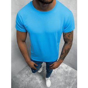 Jednoduché svetlo-nebesky modré tričko JS/712005/62Z vyobraziť