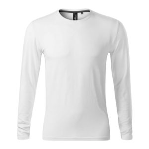 Adler (MALFINI) Pánske tričko s dlhým rukávom Brave - Bílá | S vyobraziť