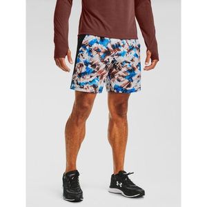 Shorts Under Armour UA LAUNCH SW 7'' PRINTED SHORT-RED vyobraziť