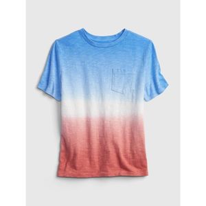 GAP Dětské tričko pocket wash effect t-shirt vyobraziť