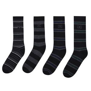 Giorgio 4 Pack Striped Socks Mens vyobraziť