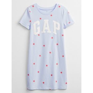 GAP Dětské šaty Logo t-shirt dress vyobraziť