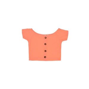 Trendyol Orange Button Girl Knitted Blouse vyobraziť