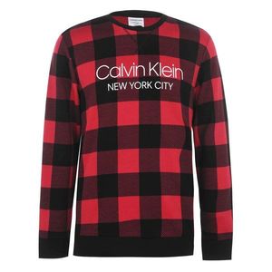 Calvin Klein Check Sweatshirt vyobraziť