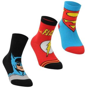 DC Comics Superman 3 Pack Crew Socks Childrens vyobraziť