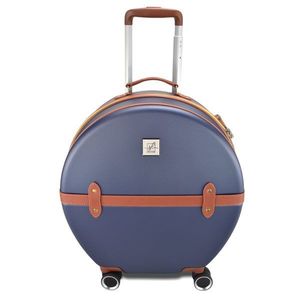 Semiline Unisex's ABS Suitcase P8240-2 Navy Blue vyobraziť