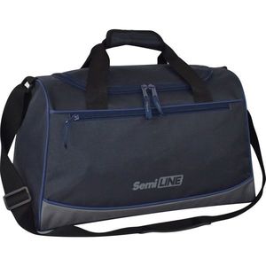 Semiline Unisex's Fitness Bag 3502-0 Graphite/Grey vyobraziť