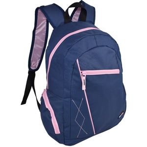 Semiline Woman's Backpack 3284-15 Navy Blue/Pink vyobraziť