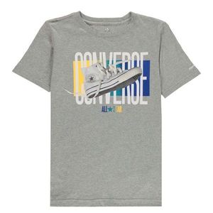 Converse Photograph Short Sleeve T-Shirt Junior Boys vyobraziť