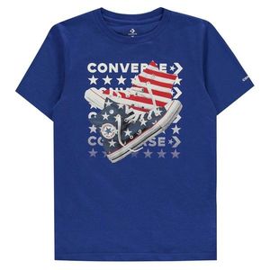 Converse Amer Short Sleeve T-Shirt Junior Boys vyobraziť