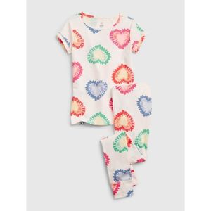 GAP Dětské pyžamo kids organic heart pj set vyobraziť