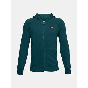 Under Armour Mikina UA RIVAL FLEECE FZ HOODIE-GRN vyobraziť