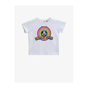 Koton Bugs Bunny Tshirt Short Sleeve Cotton Licensed Printed vyobraziť