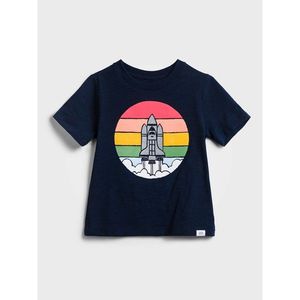 GAP Children's T-Shirt V-Feb Ss Elv Gr vyobraziť