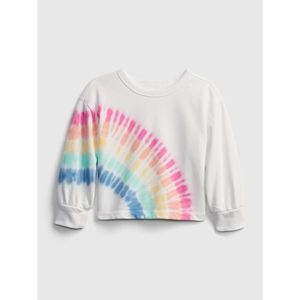 GAP Children's sweatshirt rainbow tie dy vyobraziť
