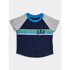 Baby tričko GAP Logo arch raglan tee vyobraziť