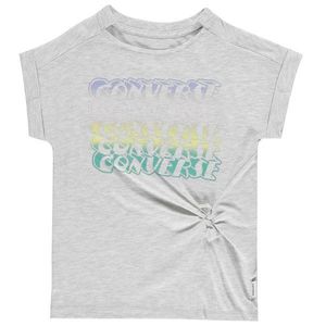 Converse Tie Front T-Shirt Junior Girls vyobraziť