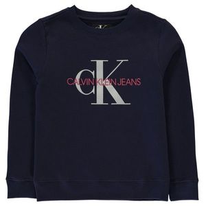 Calvin Klein Junior Boys Monogram Terry Sweatshirt vyobraziť