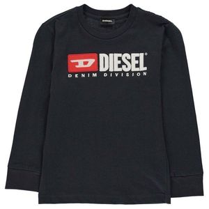 Diesel Junior Boys Long Sleeves Division T Shirt vyobraziť
