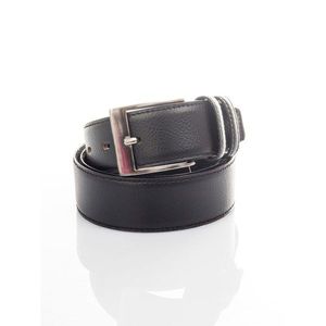 Men´s belt with a black buckle vyobraziť