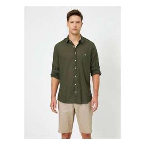 Koton Single Pocket Long Sleeve Sports Shirt vyobraziť