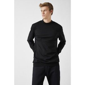 Koton Men's Black Sweatshirt vyobraziť