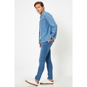 Koton Men's Blue Skinny Jeans vyobraziť