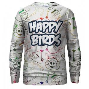 Bittersweet Paris Unisex's Happy Birds Sweater S-Pc Bsp300 vyobraziť