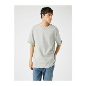 Koton Oversize T-Shirt Crew Neck Cotton vyobraziť