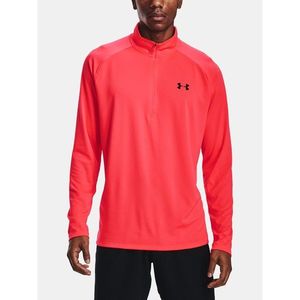 Under Armour Tričko UA Tech 2.0 1/2 Zip-RED vyobraziť