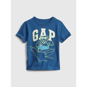 GAP Dětské tričko 100% organic cotton mix and match graphic t-shirt vyobraziť