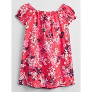 GAP Dětské šaty smocked floral swing dress vyobraziť