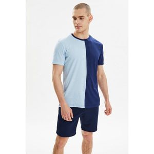 Trendyol Blue Men's Regular T-Shirt vyobraziť