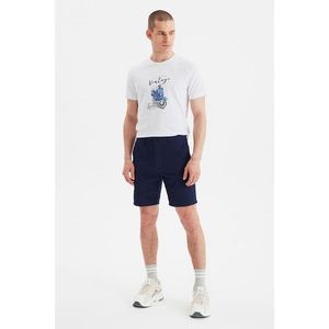 Trendyol Light Navy Blue Men's Chino Shorts & Bermuda vyobraziť