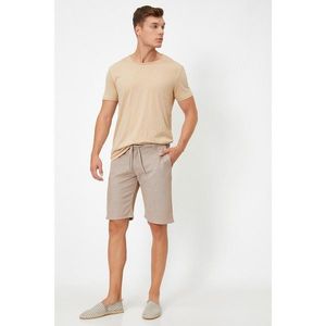 Koton Men's Brown Patterned Shorts & Bermuda vyobraziť