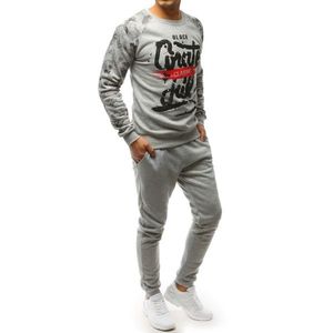 Light gray men's tracksuit (ax0092) vyobraziť