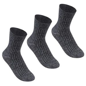 Lee Cooper 3 Pack Rib Crew Socks Ladies vyobraziť