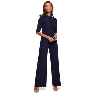 Stylove Woman's Jumpsuit S243 Navy Blue vyobraziť