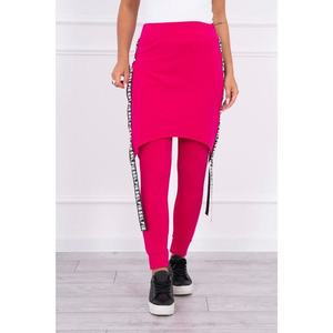 Pants/Suit with selfie lettering fuchsia vyobraziť