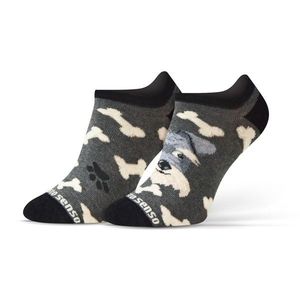 Sesto Senso Unisex's Finest Cotton Low Cut Socks Dogs vyobraziť