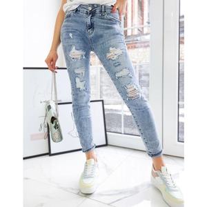 SYLVIA women´s jeans pants blue UY0735 vyobraziť