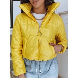 Women's quilted jacket ADRIANNA yellow Dstreet TY1893 vyobraziť