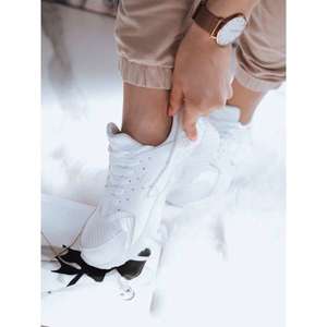 MONIS women's white sneakers Dstreet ZY0063 vyobraziť