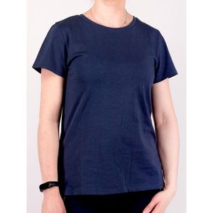 Yoclub Woman's Cotton T-Shirt Short Sleeve PK-033/TSH/WOM Navy Blue vyobraziť