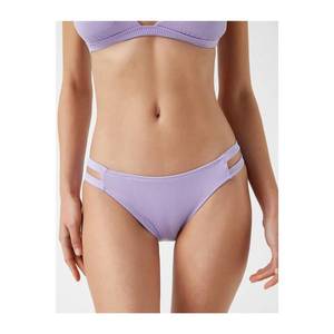 Koton Women's Purple Low Waist Bikini Bottoms vyobraziť