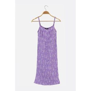 Trendyol Purple Strap Detailed Dress vyobraziť