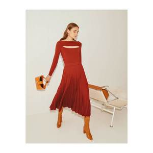 Koton Skirtly Yours Styled By Melis Agazat - Pleated Midi Skirt vyobraziť